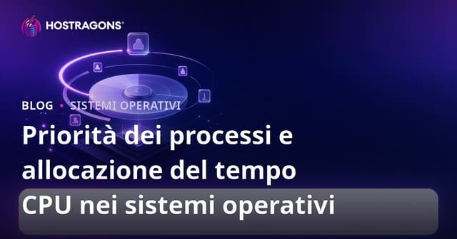 Priorità dei processi e allocazione del tempo CPU nei sistemi operativi