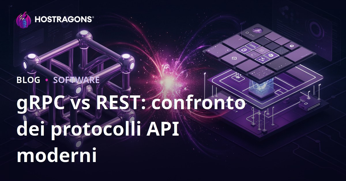 gRPC vs REST: confronto dei protocolli API moderni