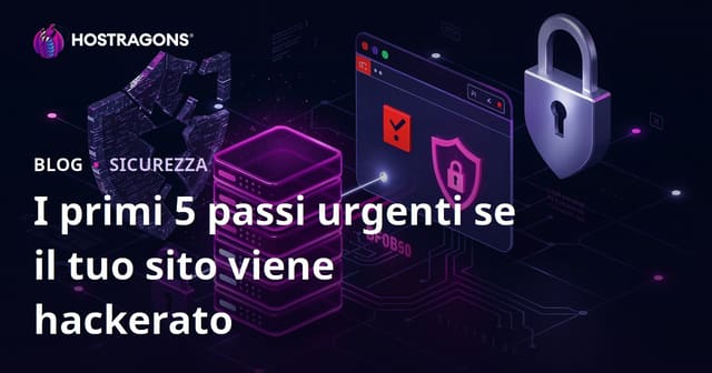 Primo passo di emergenza 5 da fare quando il tuo sito è stato hackato