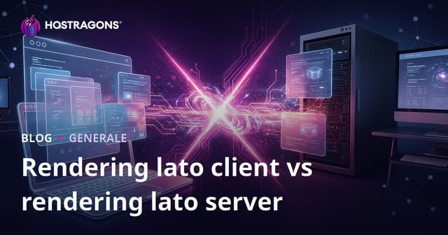 Rendering lato client vs rendering lato server