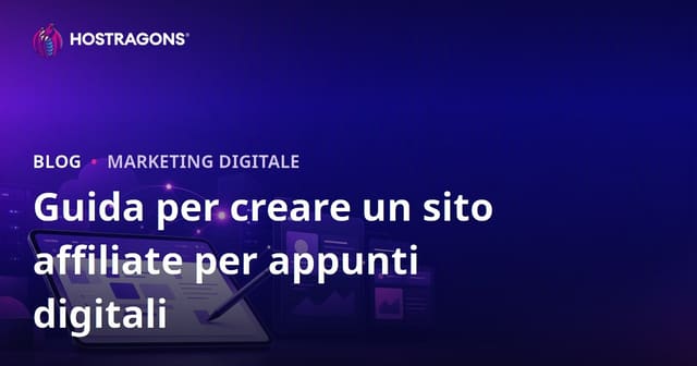 Come creare un sito affiliate sulle app per prendere appunti digitali e accessori iPad per studenti