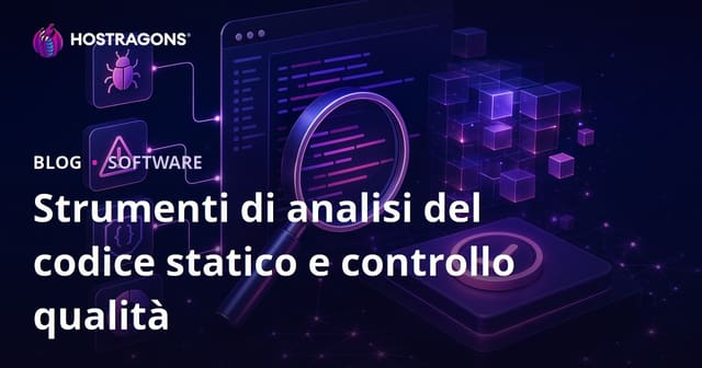 Strumenti di analisi del codice statico e controllo qualità