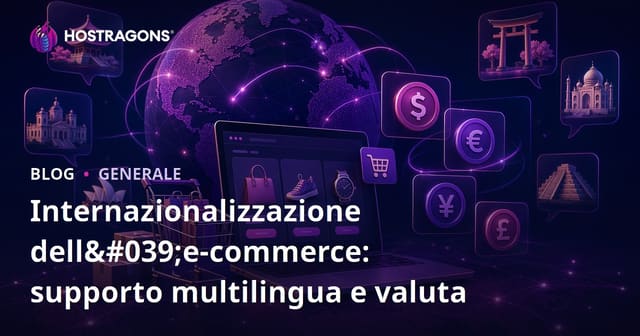 Internazionalizzazione dell'e-commerce: supporto multilingua e valuta