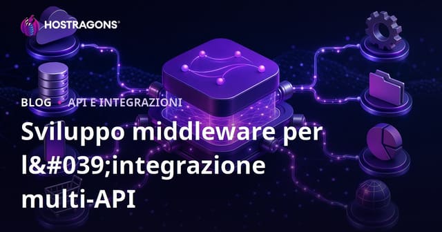 Sviluppo middleware per l'integrazione multi-API