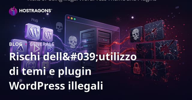 Rischi dell'utilizzo di temi e plugin WordPress illegali