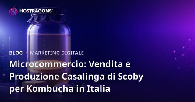 Microcommercio: Vendita e Produzione Casalinga di Scoby per Kombucha in Italia