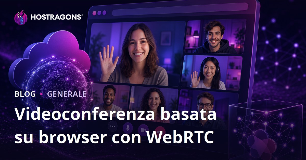 Videoconferenza basata su browser con WebRTC