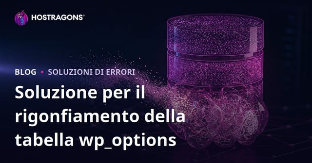 WordPress: Come Snellire la Tabella wp_options per Accelerare il Sito