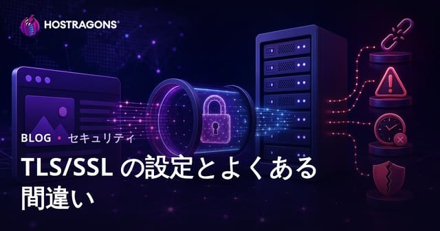 TLS/SSL の設定とよくある間違い