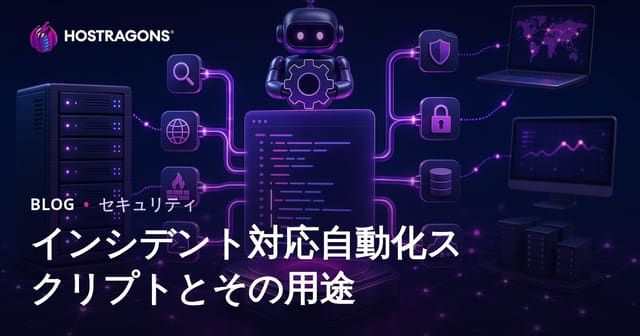 インシデント対応自動化スクリプトとその用途