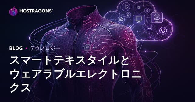 スマートテキスタイルとウェアラブル電子機器の未来