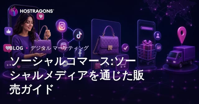 ソーシャルコマース:ソーシャルメディアを通じた販売ガイド