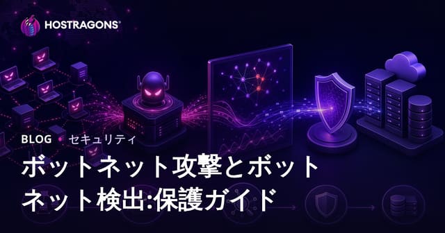 ボットネット攻撃とボットネット検出: 予防ガイド