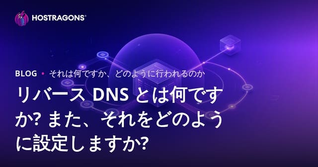 リバース DNS とは何ですか? また、それをどのように設定しますか?