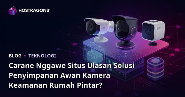 Carane Nggawe Situs Ulasan Solusi Penyimpanan Awan Kamera Keamanan Rumah Pintar?