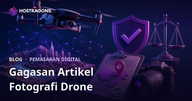 Fotografi Drone lan Ijin Pemotretan Saka Langit: Ide Artikel Kanggo Nambah Lalu Lintas