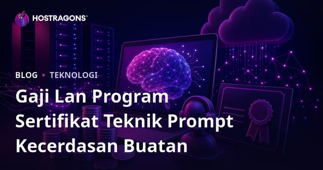 Gaji Lan Program Sertifikat Teknik Prompt Kecerdasan Buatan