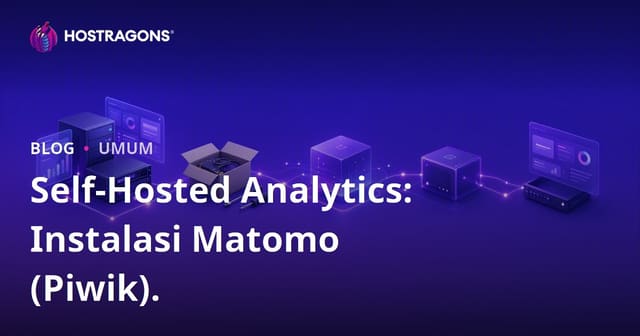 Self-Hosted Analytics: Instalasi Matomo (Piwik).