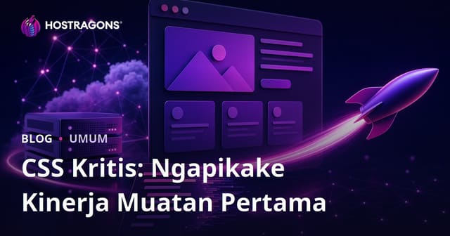 CSS Kritis: Ngapikake Kinerja Muatan Pertama