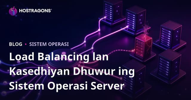 Load Balancing lan Kasedhiyan Dhuwur ing Sistem Operasi Server