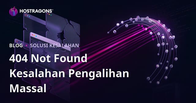 Ngatasi Error Kaca Ora Ketemu (404 Not Found) Kanthi Masal lan Bener