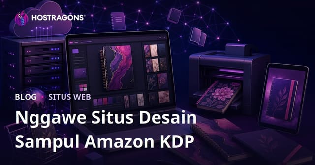Nggawé Situs Desain Sampul Buku kanggo Amazon KDP
