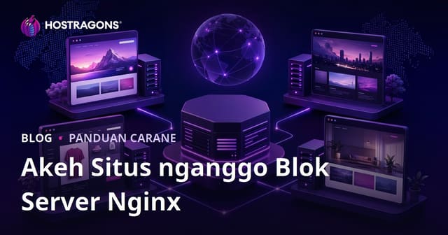 Nginx Server Block (Virtual Host) Kanggo Nampung Luwih Saka Siji Situs