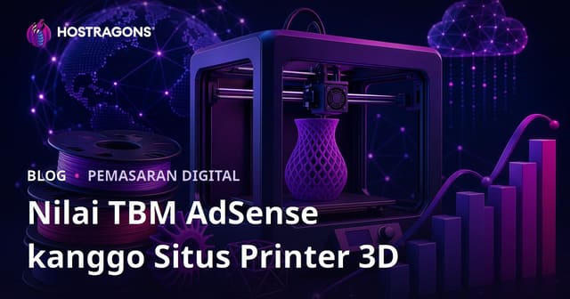 Nilai TBM AdSense kanggo Situs Ulasan 3D Printer lan Filament