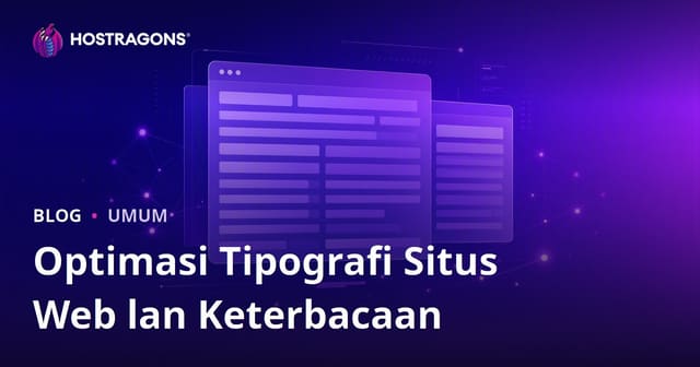 Optimasi Tipografi Situs Web lan Keterbacaan