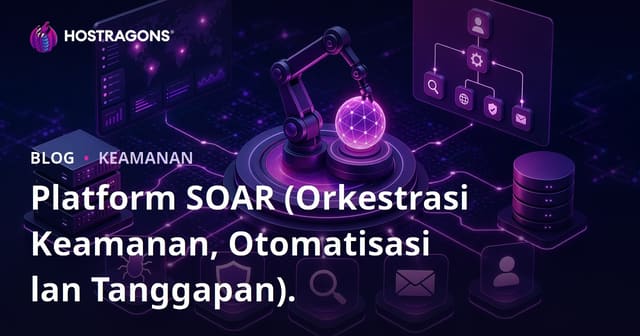 Platform SOAR (Orkestrasi Keamanan, Otomatisasi lan Tanggapan).