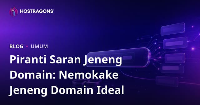 Piranti Saran Jeneng Domain: Nemokake Jeneng Domain Ideal