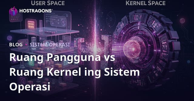 Ruang Pangguna vs Ruang Kernel ing Sistem Operasi