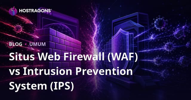 Situs Web Firewall (WAF) vs Intrusion Prevention System (IPS)