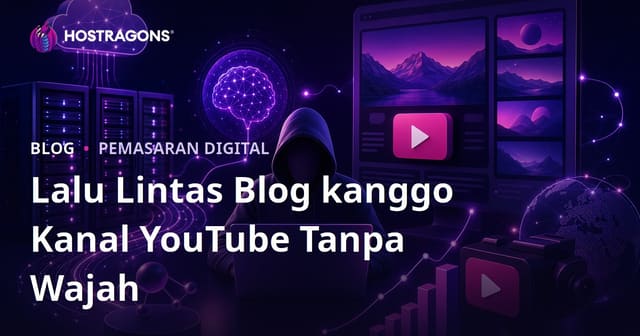 Taktik Nggawe Lalu Lintas Blog Kanggo Kanal YouTube Tanpa Wajah Didukung AI