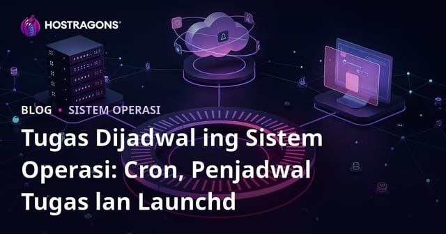 Tugas Dijadwal ing Sistem Operasi: Cron, Penjadwal Tugas lan Launchd