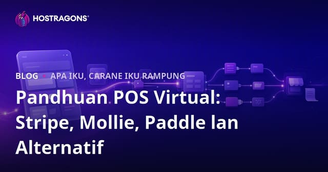 Pandhuan Virtual Pos: Stripe, Mollie, Paddle lan Alternatifé