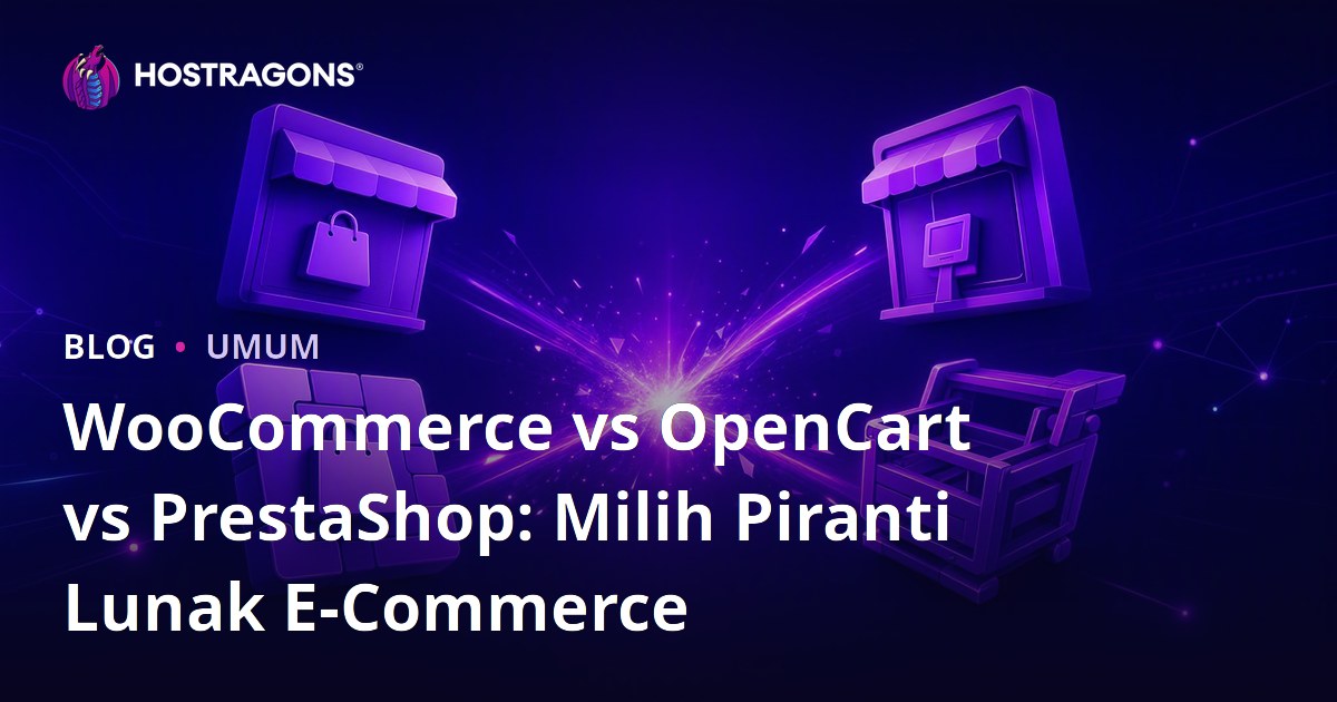 WooCommerce vs OpenCart vs PrestaShop: Milih Piranti Lunak E-Commerce