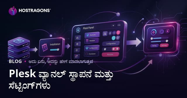 Plesk ಪ್ಯಾನೆಲ್ ಅನ್ನು ಸ್ಥಾಪಿಸುವ ಮತ್ತು ಹೊಂದಾಣಿಸಲು ಪೂರ್ಣ ಗೈಡ್