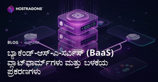 Backend-as-a-Service (BaaS) ಪ್ಲಾಟ್‌ಫಾರ್ಮ್‌ಗಳು: ಬಳಕೆಯ ಗಣನೆ, ಲಾಭ ಮತ್ತು ಭವಿಷ್ಯ