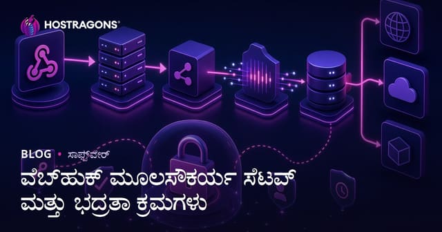 ವೆಬ್‌ಹುಕ್ ಮೂಲಸೌಕರ್ಯ ಸೆಟಪ್ ಮತ್ತು ಭದ್ರತಾ ಕ್ರಮಗಳು