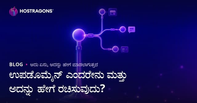 ಸಬ್‌ಡೊಮೇನ್ ಎಂದರೆ ಏನು? ಉದ್ದೇಶ, ರೂಪವಿಧಾನ ಮತ್ತು ನಿರ್ವಹಣೆಗಾಗಿ ಸಂಪೂರ್ಣ ಮಾರ್ಗದರ್ಶಿ