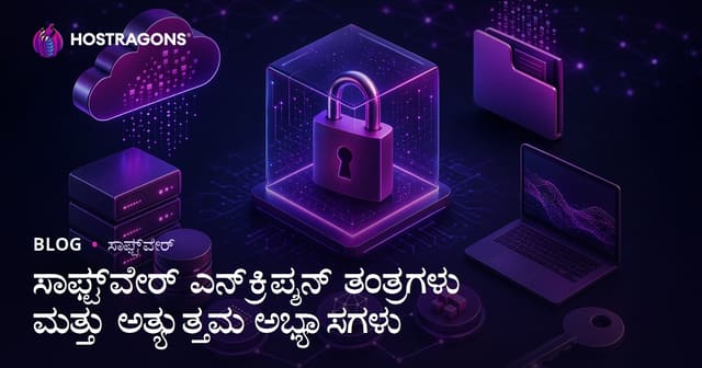 ಸಾಫ್ಟ್‌ವೇರ್ ಎನ್‌ಕ್ರಿಪ್ಶನ್ ತಂತ್ರಗಳು ಮತ್ತು ಅತ್ಯುತ್ತಮ ಅಭ್ಯಾಸಗಳು