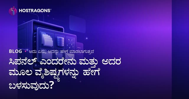cPanel ಎನ್ನುವುದು ಏನು? ಮೂಲ ವೈಶಿಷ್ಟ್ಯಗಳು ಮತ್ತು ವೆಬ್‍ಹೋಸ್ಟಿಂಗ್ ನಿರ್ವಹಣೆಗೆ ಮಾರ್ಗದರ್ಶಿ