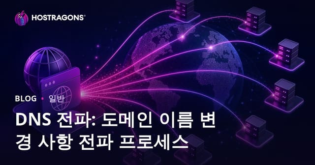 DNS 전파: 도메인 이름 변경 사항 전파 프로세스