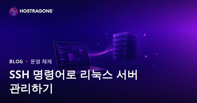 SSH 명령어로 Linux 서버 관리: 웹마스터를 위한 필수 기본 명령어
