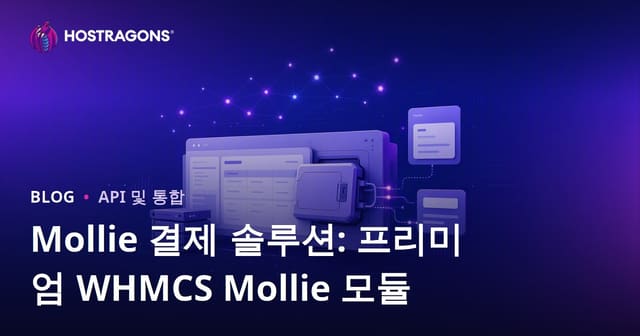 Mollie 결제 솔루션: 프리미엄 WHMCS Mollie 모듈의 모든 것