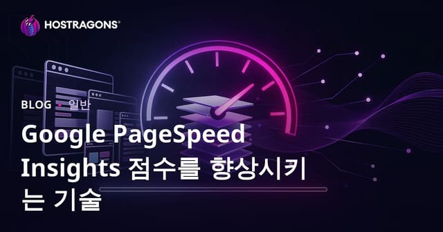 Google PageSpeed Insights 점수를 향상시키는 기술
