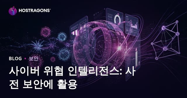 사이버 위협 인텔리전스: 사전 보안에 활용