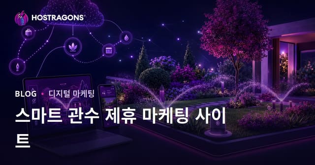 스마트 관개 시스템 및 정원 자동화 판매 제휴 사이트