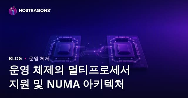 운영 체제의 멀티프로세서 지원 및 NUMA 아키텍처